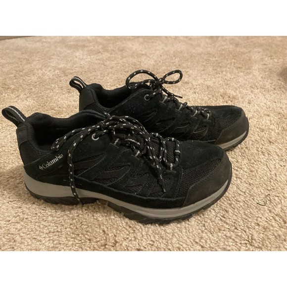 Men's Columbia Crestwood Hiking Shoes Black #BI4595-010 US 8 W WIDE - Picture 6 of 6